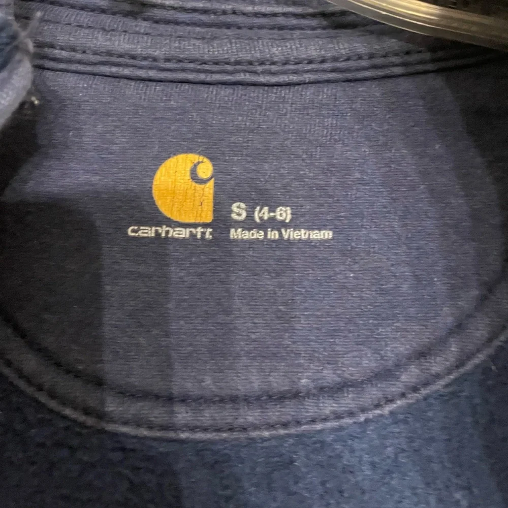 Women’s Carhartt Blue zip jacket. Size small. Great condition. - Picture 3 of 6